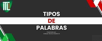Dominando los tipos de palabras