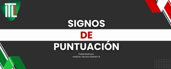 Domina los signos de puntuación